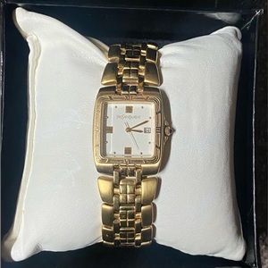 Yves Saint Laurent Gold Toned Watch